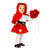 Kleinkind-Kostüm Rotkäppchen, Gr. 86-92 - Größe 86-92