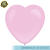 Premium Latex-Luftballon, Herz, 50 Stk, ca. 30cm Durchmesser, Rosa / Pretty Pink - Ideal für Hochzeiten - Rosa / Pretty Pink