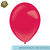 Premium Latex-Luftballon, rund, 100 Stück, ca. 12cm Durchmesser, Erdbeerrot / Berry - Ideal für viele Dekorationen - Erdbeerrot / Berry