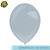 Premium Latex-Luftballon, rund, 100 Stück, ca. 12cm Durchmesser, Grau / Grey - Ideal für viele Dekorationen - Grau / Grey