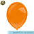 Premium Latex-Luftballon, rund, 100 Stück, ca. 12cm Durchmesser, Mandarine / Tangerine - Ideal für viele Dekorationen - Mandarine / Tangerine