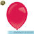 Premium Latex-Luftballon, rund, 50 Stück, ca. 27cm Durchmesser, Erdbeerrot / Berry - Ideal für viele Dekorationen - Erdbeerrot / Berry