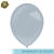 Premium Latex-Luftballon, rund, 50 Stück, ca. 27cm Durchmesser, Grau / Grey - Ideal für viele Dekorationen - Grau / Grey