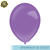 Premium Latex-Luftballon, rund, 50 Stück, ca. 27cm Durchmesser, Lila / New Purple - Ideal für viele Dekorationen - Lila / New Purple
