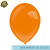 Premium Latex-Luftballon, rund, 50 Stück, ca. 27cm Durchmesser, Mandarine / Tangerine - Ideal für viele Dekorationen - Mandarine / Tangerine