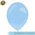 Premium Latex-Luftballon, rund, 10 Stück, ca. 27cm Durchmesser, Pastellblau / Pastel Blue - Ideal für viele Dekorationen - f