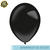 Premium Latex-Luftballon, rund, 50 Stück, ca. 27cm Durchmesser, Schwarz / Jet Black - Ideal für viele Dekorationen - Schwarz / Jet Black