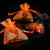 SALE Beutel aus Organza, 7,5x10 cm, orange, 10 Stck Bild 3
