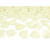 Textil-Streu in Rosenbl�tter-Optik � Creme � 100 St�ck