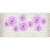 Dekorative Rosetten in 3 Gr��en 20-30cm - Lavendel, Set mit 3 St�ck Bild 3