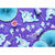Dekorative Rosetten Yummy in 3 Gr��en - Hellblau, Set mit 3 St�ck Bild 3