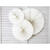 Dekorative Rosetten in 3 Gr��en - Altwei� / Offwhite, Set mit 3 St�ck Bild 2