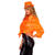 SALE Rüschenhemd orange Gr. 50 Bild 2
