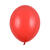 Latex-Luftballons, � 30cm, 10er-Pack, Mohnrot - Mohnrot