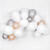 Latex-Luftballons, � 30cm, 10er-Pack, Wei� Bild 4