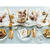 Geburtstagskerze Zahl ''50'', gold, 7,5cm Bild 3