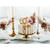 Geburtstagskerze Zahl ''60'', gold, 7,5cm Bild 2