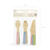 Holz-Besteck Gabel / Messer / L�ffel - Farbig sortiert, 16 cm, 18 St�ck Bild 4