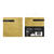 Servietten Gold Metalic, 3-lagig, 33 � 33 cm, 20 St�ck Bild 2