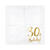 Servietten 30th Birthday / Geburtstag - Wei�, 33 � 33 cm, 20 St�ck Bild 2