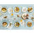 Servietten 50th Birthday / Geburtstag - Wei�, 33 � 33 cm, 20 St�ck Bild 4