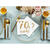 Servietten 70th Birthday / Geburtstag - Wei�, 33 � 33 cm, 20 St�ck Bild 3