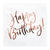 Servietten Happy Birthday / Geburtstag - Wei�/Ros�, 33 x 33 cm, 20 St�ck