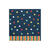 Servietten Sterne / Weltall � 33 � 33 cm � Marineblau � 12 St�ck