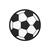 Servietten Fu�ball rund - � 13,5 cm, 20 St�ck