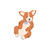 Servietten Form Hund - 11 � 15 cm, 12 St�ck