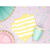 Papierstrohhalme gestreift - Hellblau, 19,5 cm, 10 St�ck Bild 3