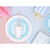 Papierstrohhalme gestreift - Hellrosa, 19,5 cm, 10 St�ck Bild 3