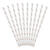 Papierstrohhalme Sterne - Ros�gold, 19,5 cm, 10 St�ck