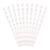 Papierstrohhalme Herzen - Hellrosa, 19,5 cm, 10 St�ck