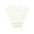 Papierstrohhalme Herzen Gold - 19,5 cm, 10 St�ck