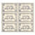 Servietten Harry Potter Ticket London to Hogwarts, 33x40 cm, beige Bild 2