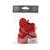 SALE Schiefertafel Herz mit Klammer rot 4x2 cm, 12 Stk. Bild 2