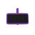 Schiefertafel mit Klammer violett 4x2 cm, 12 Stck