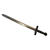 Schwert mit silberner Klinge