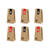 Geschenkt�ten aus Papier Piraten � 8x18 cm � 6 St�ck
