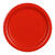 Pappteller - Rot, 23 cm, 6 St�ck - Rot