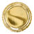 Pappteller Gold - 23 cm, 6 St�ck