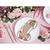 Pappteller Same Penis Forever / JGA - Ros�gold, 26,5�15,5cm, 6 St�ck Bild 2