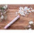 Konfettikanone mit k�nstlichen Rosenbl�ttern - Wei�, 40 cm Bild 4