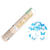 Konfettikanone mit Hello-Baby-Schmetterlingen, 20 cm, blau