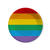 NEU Teller Rainbow Pride, ø23 cm, 10 Stück - Teller 23 cm Rainbow Pride