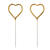 Wunderkerzen Herzen - 16,5 cm, 2 St�ck