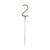 Wunderkerze Zahl 2 - 15 cm, Gold - 2