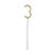 Wunderkerze Zahl 3 - 15 cm, Gold - 3