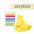 Eintrittskontrollband Tystar, 100er Pack, gelb - Gelb